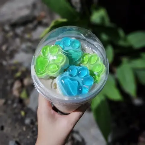 Hình ảnh Trà sữa chân mèo (2 cái)