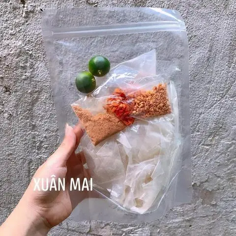 Hình ảnh Bánh Tráng Trộn Sương Dẻo