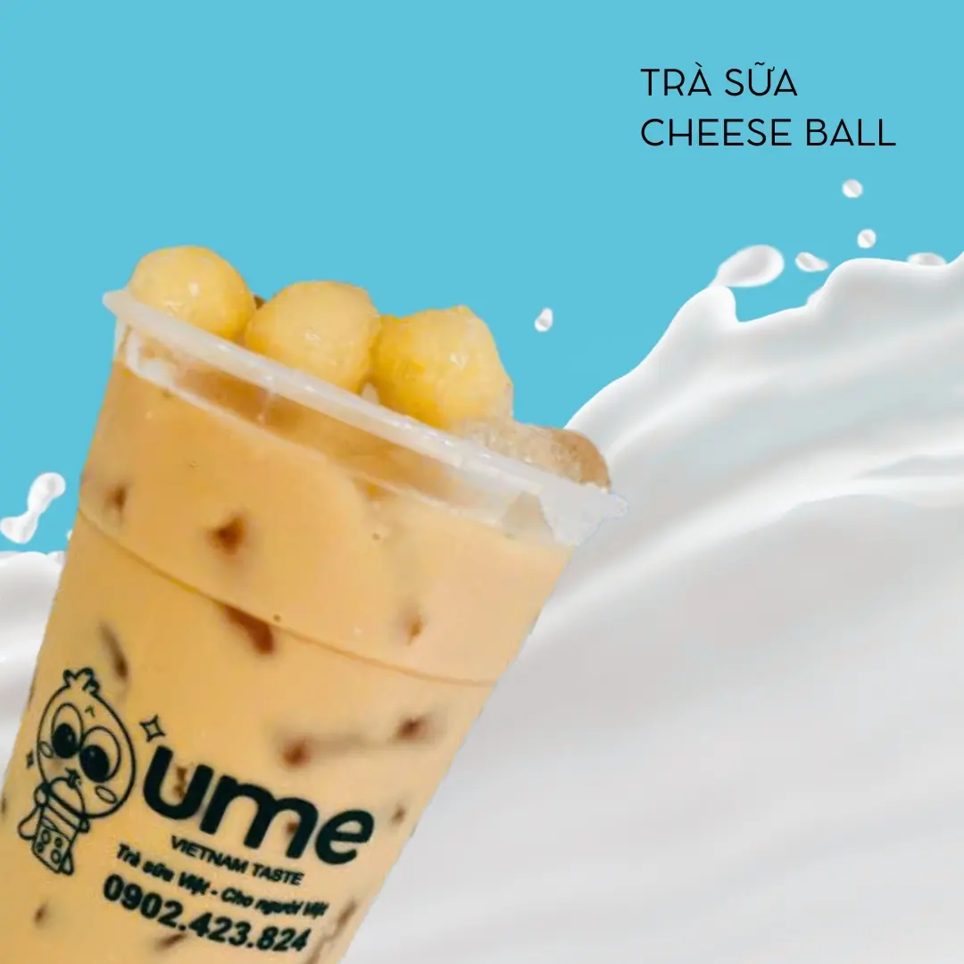 Hình ảnh Trà Sữa Cheese Ball ( Must try )