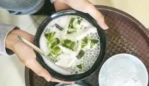 Hình ảnh Dừa non thạch lá nếp