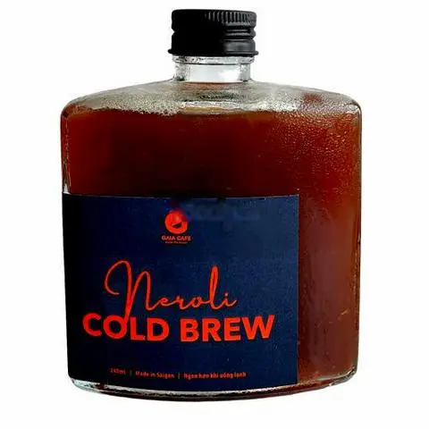 Hình ảnh Cà phê cold brew neroli chai 240ml