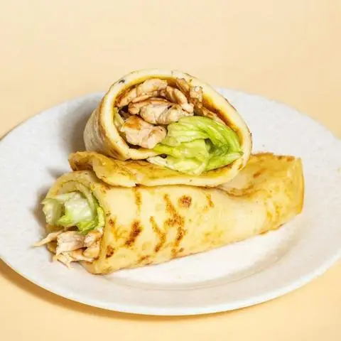 Hình ảnh Cuộn Trứng Gà Áp Chảo 煎雞肉蛋餅