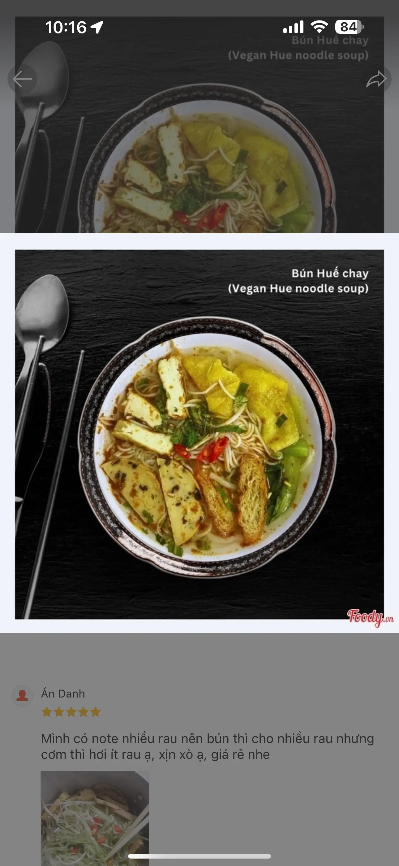 Hình ảnh Bún Huế chay