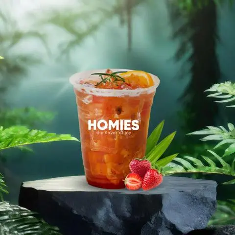 Hình ảnh Kombucha Dâu Hồng Ngọc