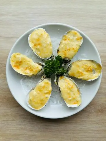 Hình ảnh Hàu pháp 6 con - nướng 1 vị