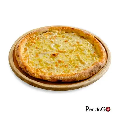Hình ảnh Pizza garlic and mozzarella cheese