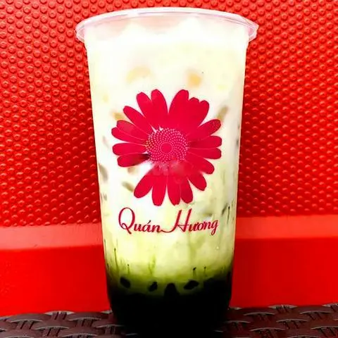 Hình ảnh Sữa tươi matcha trân châu đường đen
