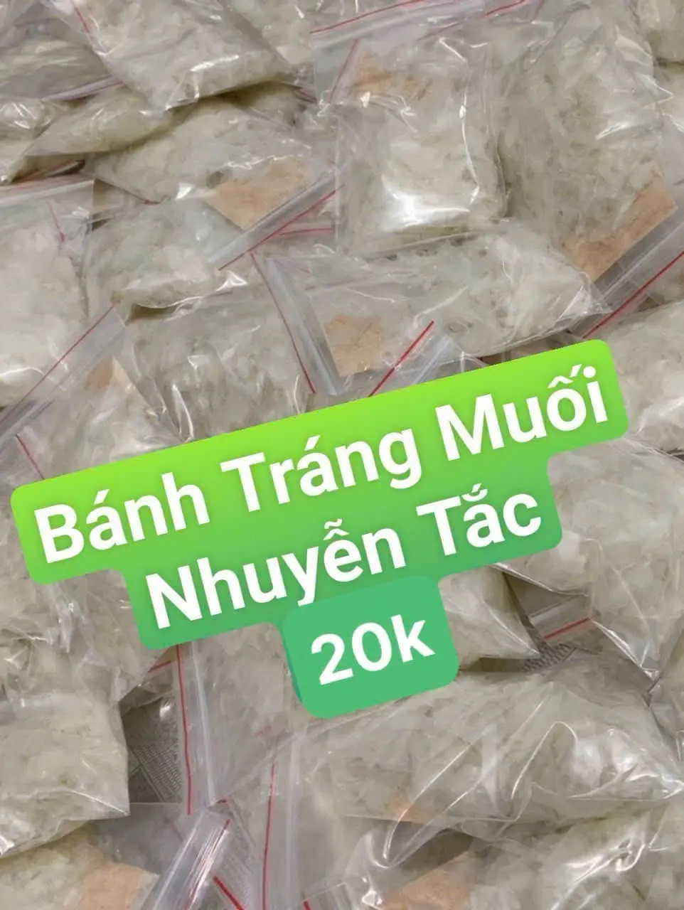 Hình ảnh Bánh Tráng Muối Nhuyễn Tắc