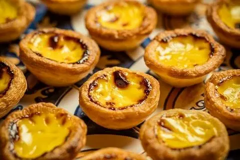 Hình ảnh Bánh Tart Trứng Đế Cookie (Egg Tart) - 1 cái
