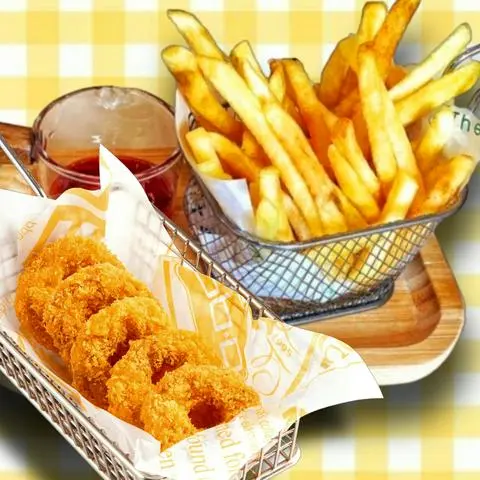 Hình ảnh Combo Gà vòng + khoai tây chiên giòn