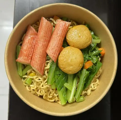 Hình ảnh mì thanh cua đậu hủ phô mai