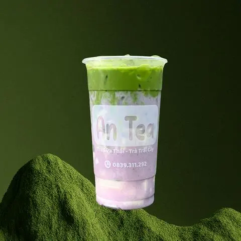 Hình ảnh Matcha Latte Sốt khoai môn