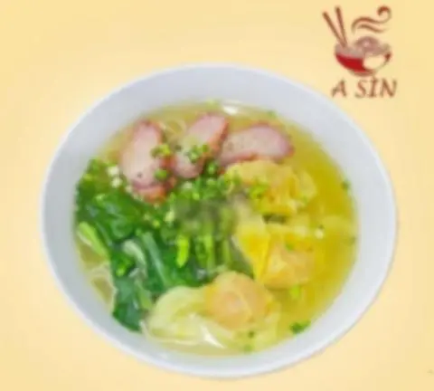 Hình ảnh Mì hoành thánh xá xíu nước