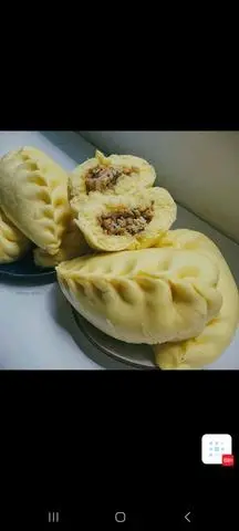 Hình ảnh Bánh bao gà nấm +Sữa đậu nành