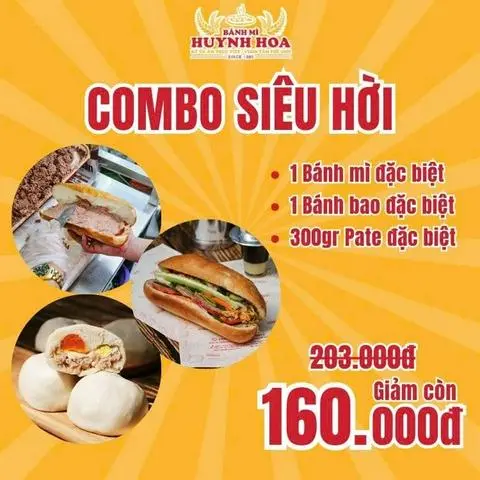 Hình ảnh Combo 2: 1 bánh mì + 1 bánh bao + 300 pate