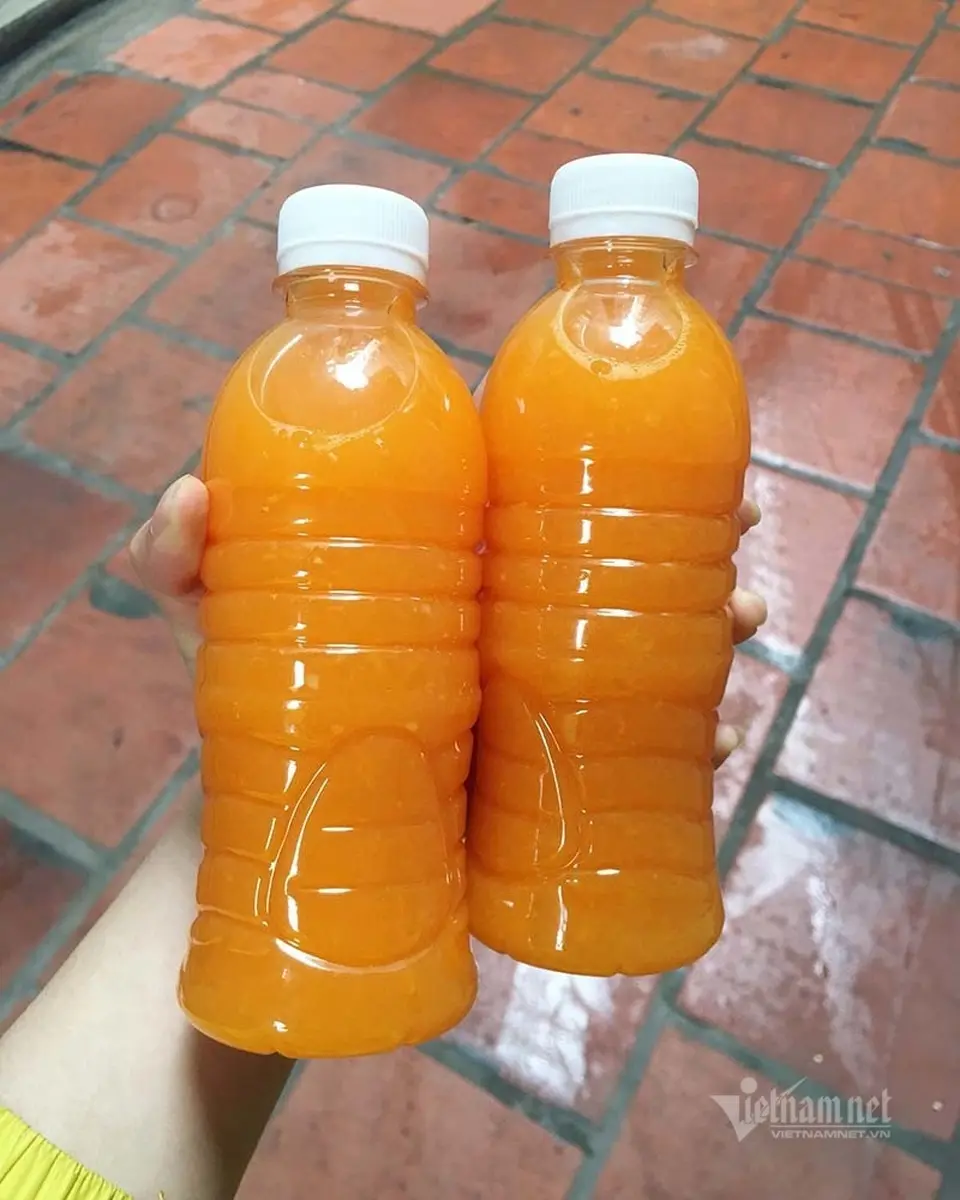 Hình ảnh nước cam chai 380ml