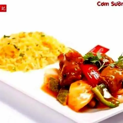 Hình ảnh Cơm sườn chua ngọt