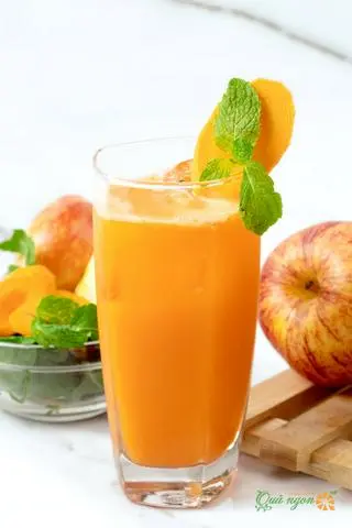 Hình ảnh Nước ép táo - cà rốt
