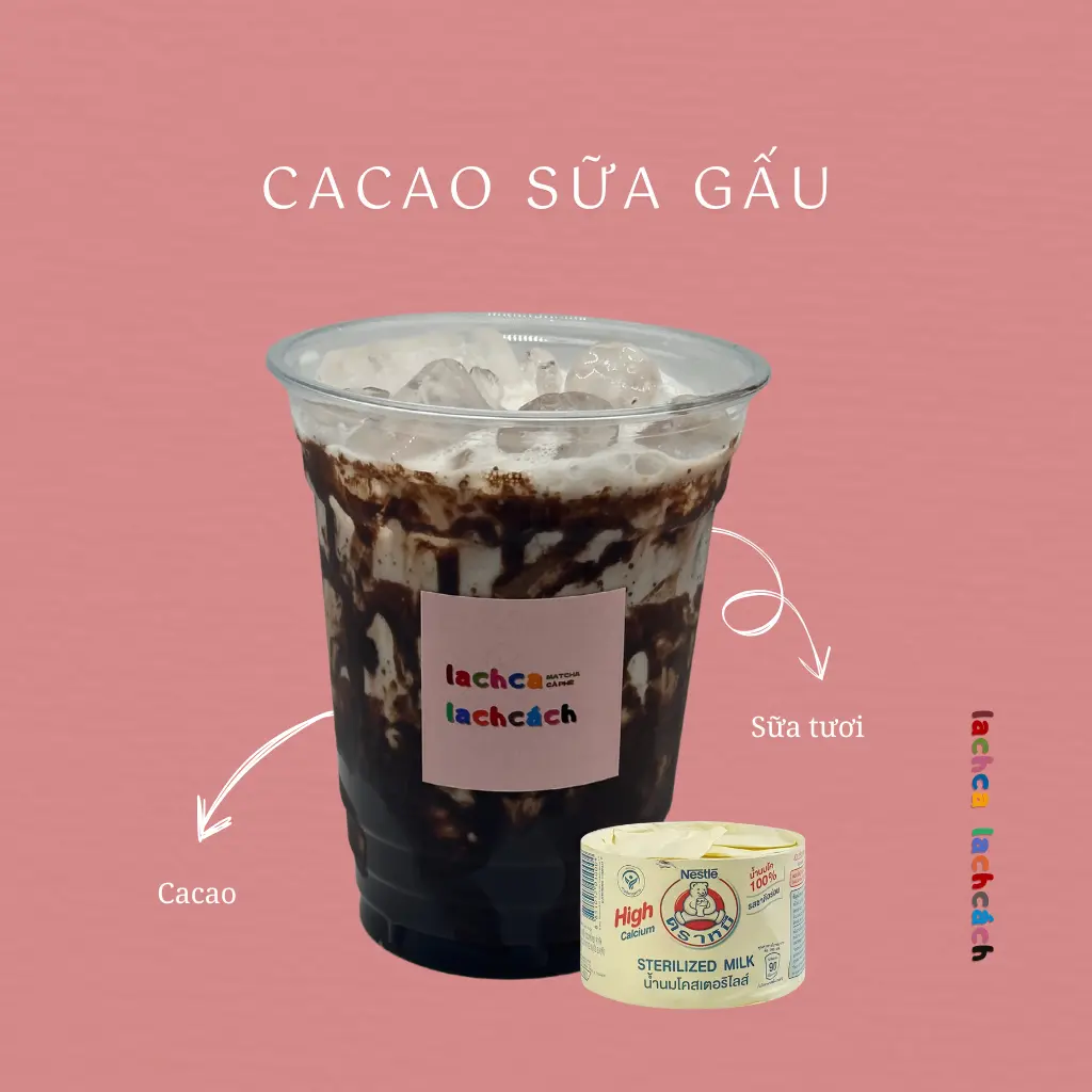 Hình ảnh Cacao sữa gấu Thái
