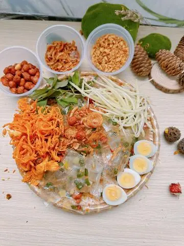 Hình ảnh Bánh Tráng Dẻo Mỡ Hành Khô Gà ( trộn sẵn )