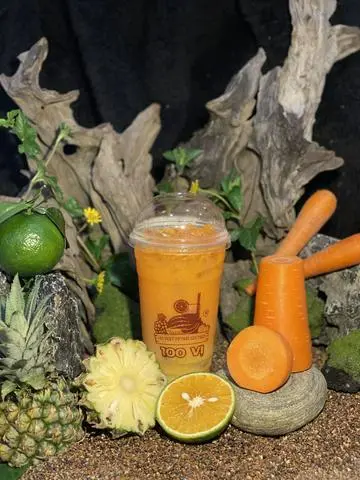 Hình ảnh Cam - Thơm - Cà Rốt