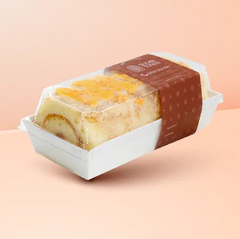 Hình ảnh Roll Cake Chà Bông Trứng Muối