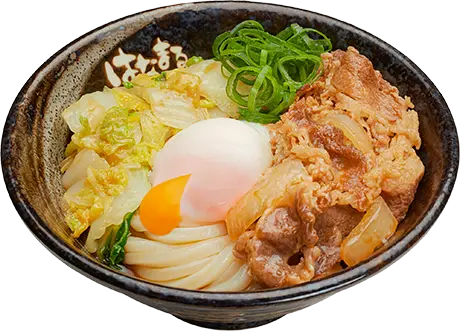 Hình ảnh 17》Gyuniku Don (Cơm Thố Thịt Bò Mỹ Xào Sốt, Trứng Onsen, Kimchi)