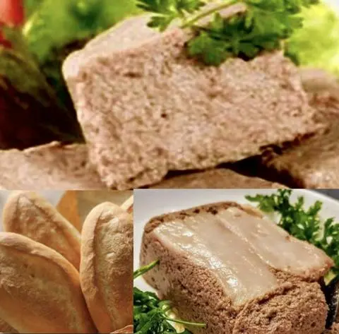 Hình ảnh Patê Gan Heo Homemade 100g tặng 2 Bánh Mì