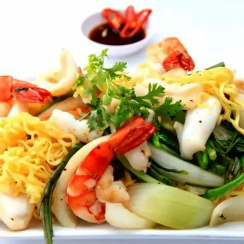 Hình ảnh Mì xào hải sản
