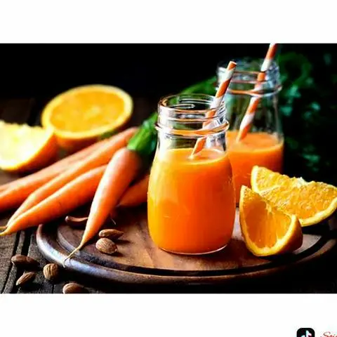 Hình ảnh Nước ép cam - cà rốt