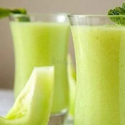 Hình ảnh Sinh tố bơ dưa gang
