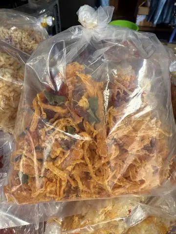 Hình ảnh Khô gà nhà làm gói 100g