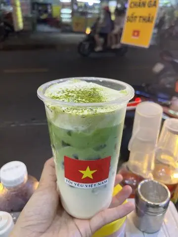 Hình ảnh Matcha sữa gấu 