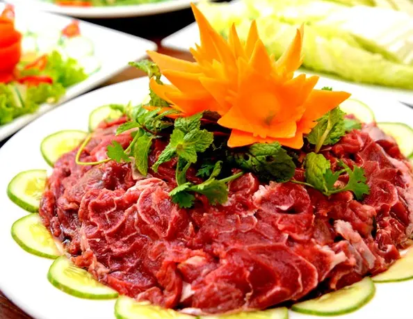 Hình ảnh bò tái thêm