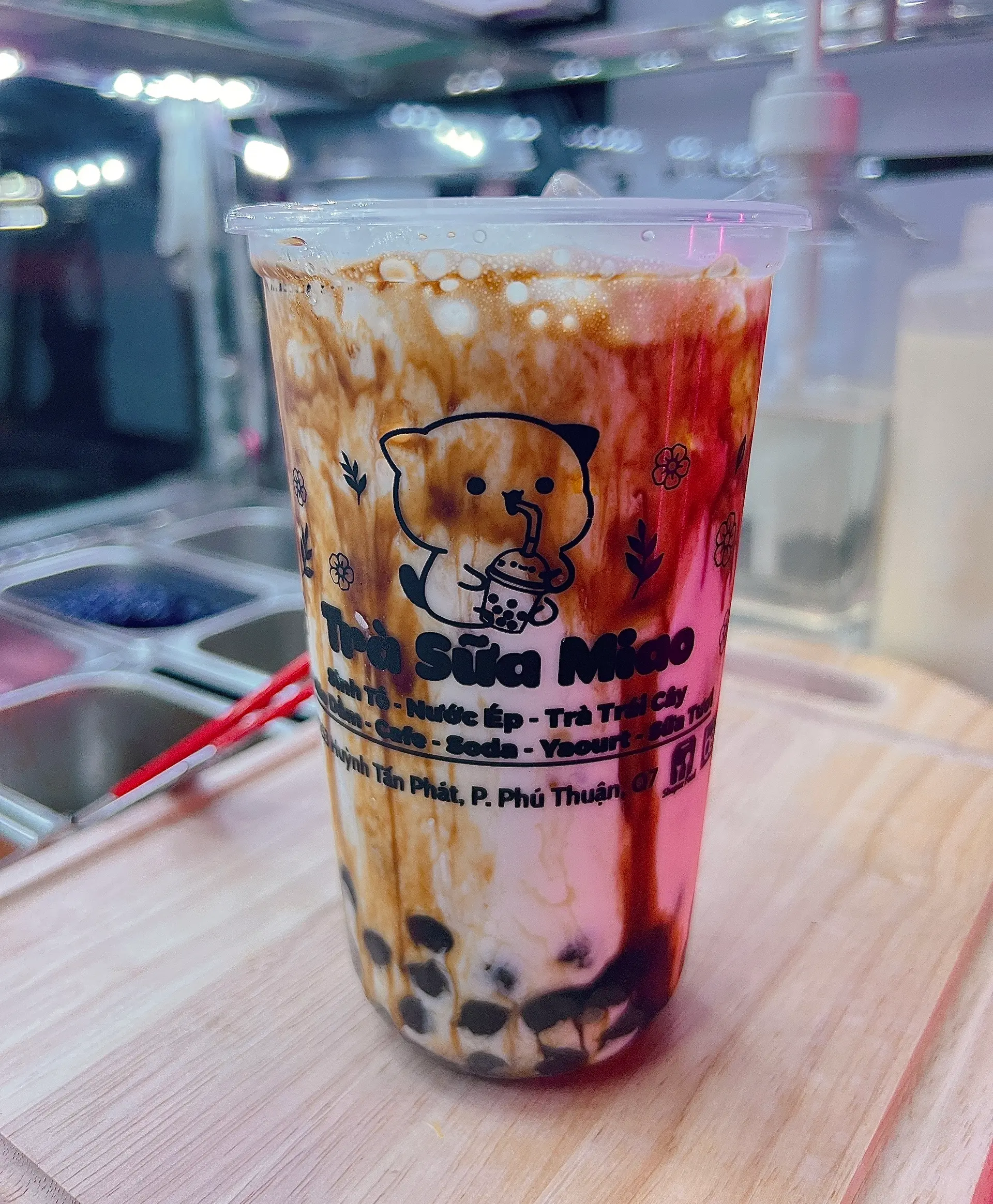 Hình ảnh Sữa Tươi Trân Châu Đường Đen
