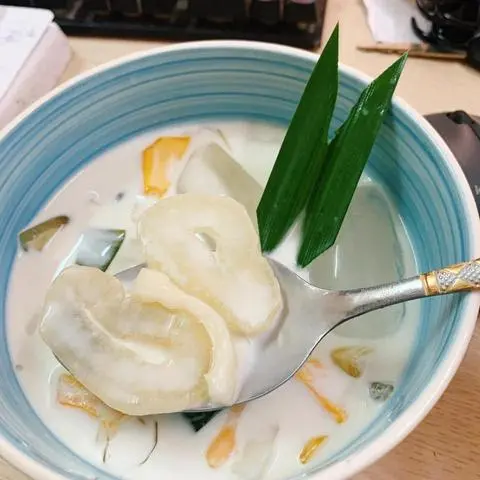 Hình ảnh Thốt nốt (hạt đác) đậu xanh sữa sầu