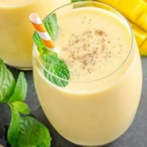 Hình ảnh Sinh tố xoài chuối