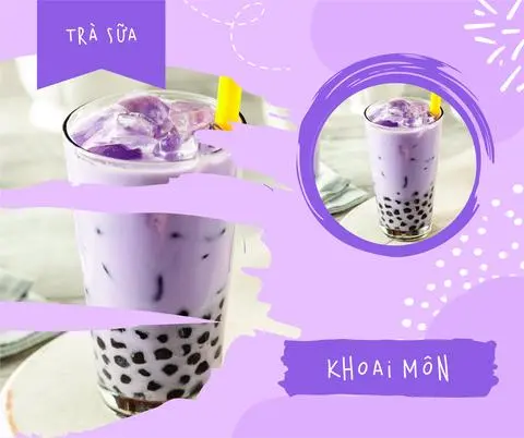 Hình ảnh Khoai môn đá xay