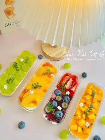 Hình ảnh panna cotta size trung