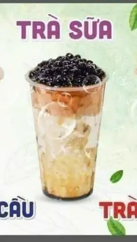 Hình ảnh TRÀ SỮA chân châu trắng - size lớn
