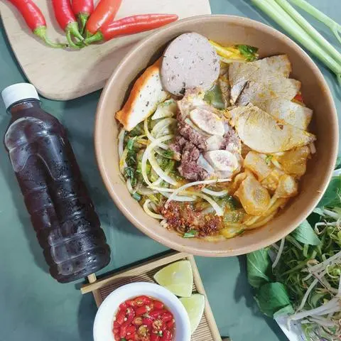 Hình ảnh Combo 1 - bún bò đặc biệt - sâm nhãn nhục