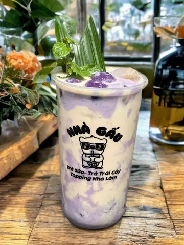 Hình ảnh Trà sữa Kem Khoai Môn dẻo
