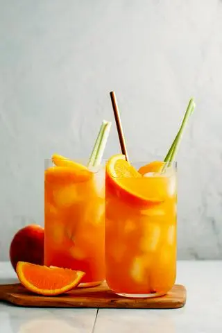 Hình ảnh Trà đào cam xả