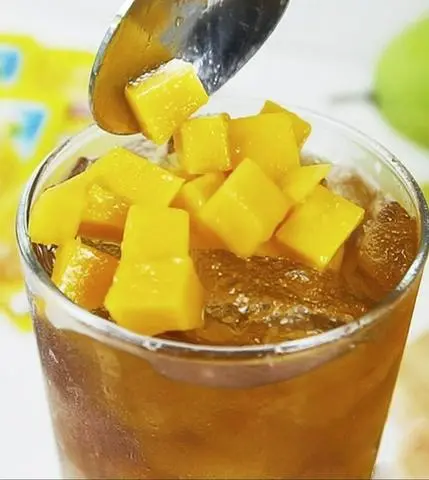 Hình ảnh Hồng Trà xoài dầm ly 700ml