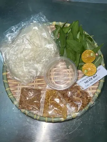 Hình ảnh Bánh Tráng Muối Bò