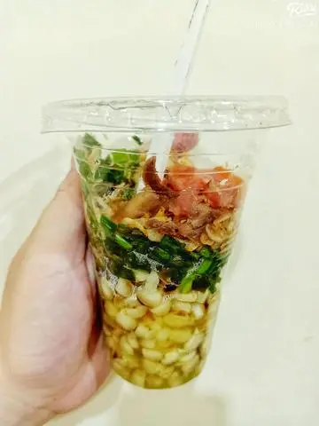 Hình ảnh bắp nướng mỡ hành ( khô bò)