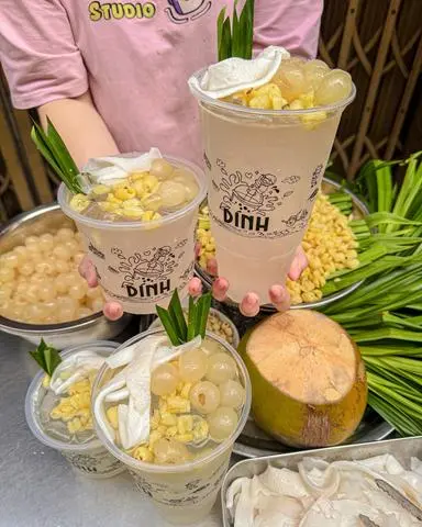 Hình ảnh Nước dừa sen nhãn