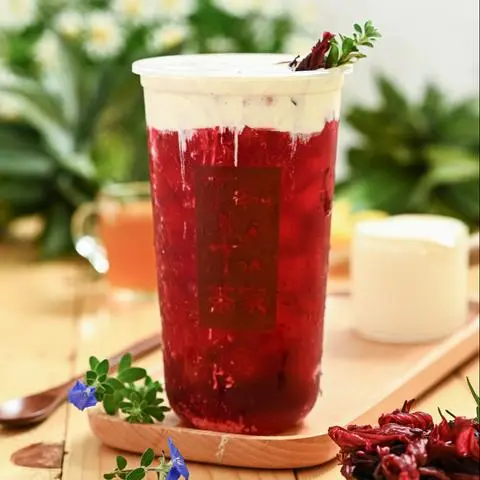 Hình ảnh Trà Atisô đỏ Kem Cheese