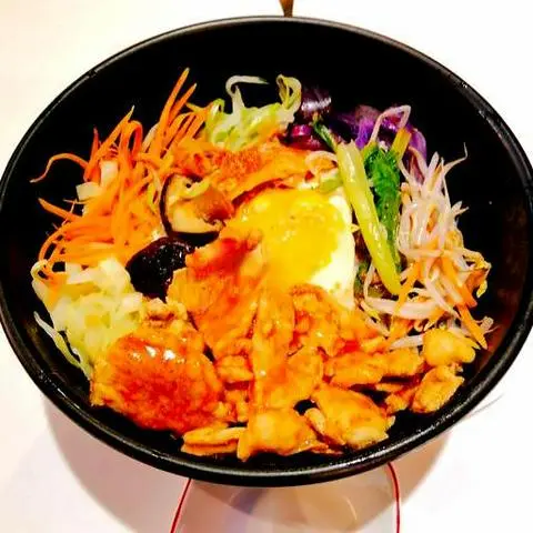 Hình ảnh Cơm trộn Hàn Quốc - GÀ CAY - Bibimbap