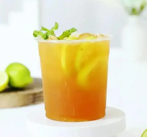 Hình ảnh Trà chanh giã tay ( Tặng trân châu thanh long )